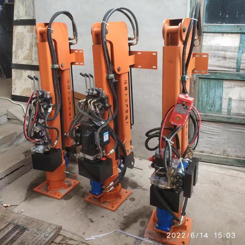 北湖区重汽蓝牌随车吊 3.2吨 国六动力强 液压驱动 农用自卸起重机